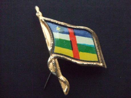 Centraal-Afrikaanse Republiek,  nationale vlag